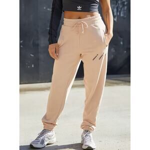 Adidas Womens Lounge Logomania Trefoil‎ Triple Logo Sweatpants Jogger Pants XS
